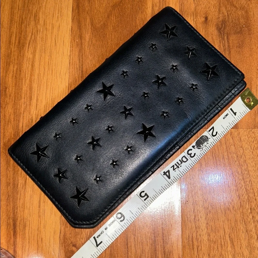 Authentic Jimmy Choo Cooper Star Bi Fold Wallet